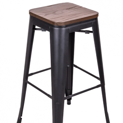 Tabouret haut style indust